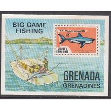 Grenada-Grenadines - Hojas Yvert 7 ** Mnh  Fauna peces