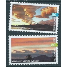 Alemania Federal Correo 2020 Yvert 3307/8 ** Mnh Hervin-Helmhotz-Wolken