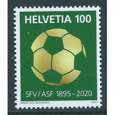 Suiza Correo 2020 Yvert 2573 ** Mnh Asociación de Fútbol.  Deportes