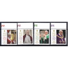 Vaticano  Correo 2017 Yvert 1742/6 ** Mnh Papa Francisco