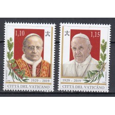 Vaticano Correo 2019 Yvert 1811/12 ** Mnh Fundación SCV