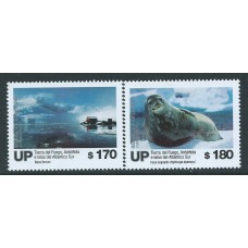 Argentina Correo 2019 Yvert 3186/87 ** Mnh Antartida y Territorios Australes  Fauna  Foca