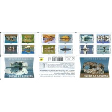 Francia Autoadhesivos 2020 Yvert 1815/1826 ** Mnh Animales del Mundo  Fauna