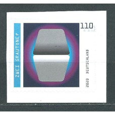 Alemania Federal Correo 2020 Yvert 3319 ** Mnh Optical Ilussions adhesivo de carnet