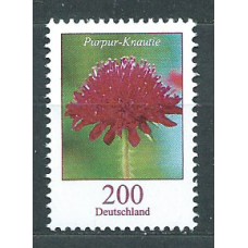Alemania Federal Correo 2020 Yvert 3335 ** Mnh Def. Purpur-Knautie Flor