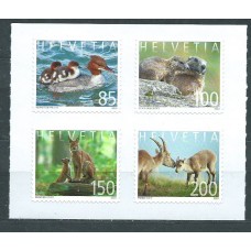 Suiza Correo 2020 Yvert 2578/81 ** Mnh Animales 2020