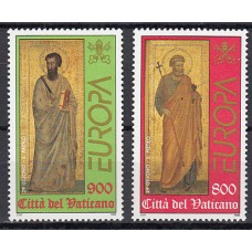 Tema Europa 1998 Vaticano Yvert 1104/5 ** Mnh