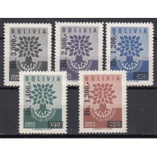 Bolivia - Aereo Yvert 213/7 ** Mnh