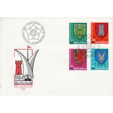 Suiza Sobre Primer Dia FDC Yvert 1139/42 Pro Juventud 1981