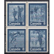 Canada - Correo 1974 Yvert 526/9 ** Mnh  Deportes