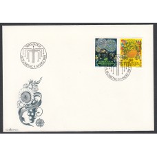 Liechtenstein Sobre Primer Dia FDC Yvert 705/6 Europe CEPT 1981