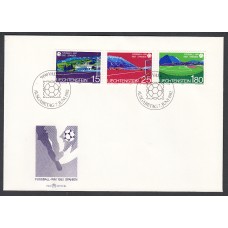 Liechtenstein Sobre Primer Dia FDC Yvert 740/2 Deportes 1982