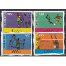 Guinea Bissau - Correo Yvert 620/3 ** Mnh  Olimpiadas