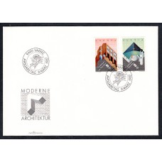 Liechtenstein Sobre Primer Dia FDC Yvert 859/60 Europa CEPT 1987