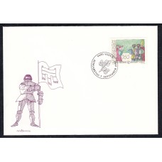 Liechtenstein Sobre Primer Dia FDC Yvert 990 Efemerides 1992