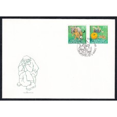 Liechtenstein Sobre Primer Dia FDC Yvert 1086/7 Europa CEPT 1997