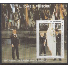 Santo Tomas y Principe - Hojas Yvert 137A ** Mnh Olimpiadas de Barcelona