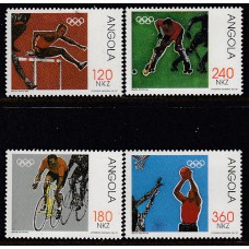 Angola Correo Yvert 866/9 ** Mnh  Olimpiadas