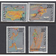 Senegal - Correo Yvert 989/92 ** Mnh Olimpiadas de Barcelona