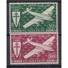 Guadalupe - Aereo Yvert 4/5 ** Mnh