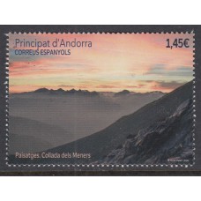 Andorra Española Correo 2020 Edifil 501 ** Mnh  Paisajes