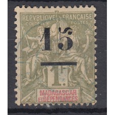 Madagascar - Correo 1902 Yvert 50 usado