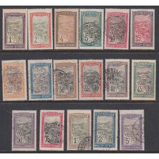 Madagascar - Correo 1902 Yvert 94/110 usado