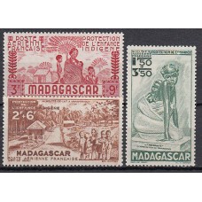 Madagascar - Aereo Yvert 41/3 ** Mnh