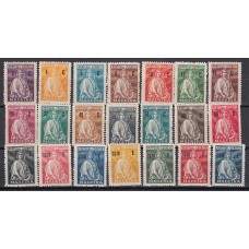 Madeira - Correo Yvert 46/66 ** Mnh