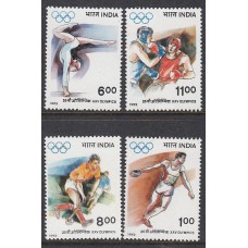 India - Correo Yvert 1154/7 ** Mnh Olimpiadas