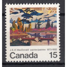 Canada - Correo 1973 Yvert 500 ** Mnh  Pintura