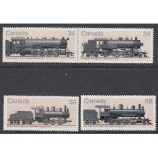 Canada - Correo 1985 Yvert 940/3 ** Mnh  Trenes