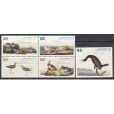 Canada - Correo 2005 Yvert 2147/51 ** Mnh  Fauna aves