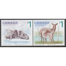 Canada - Correo 2005 Yvert 2182/3 ** Mnh  Fauna