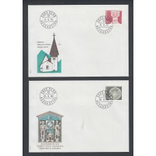 Suiza Sobre Primer Dia FDC Yvert 1090/91 Religion 1979