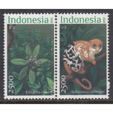 Indonesia - Correo 2012 Yvert 2627/8 ** Mnh  Fauna y flora