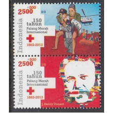 Indonesia - Correo 2013 Yvert 2650/1 ** Mnh  Cruz roja