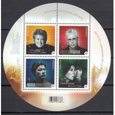 Canada - Hojas Yvert 148 ** Mnh  Cantantes