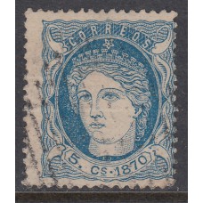 Cuba Correo 1870 Edifil 24 usado