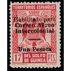 Guinea Variedades 1939 Edifil 259Lhza * Mh - Variedad de Composición