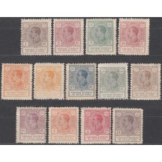 Guinea Correo 1920 Edifil 141/153 * Mh