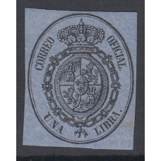 España Clásicos 1855 Edifil 38 * Mh