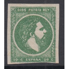 España I República 1875 Edifil 160 (*) Mng
