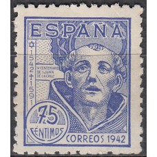 España Sueltos 1942 Edifil 956 * Mh