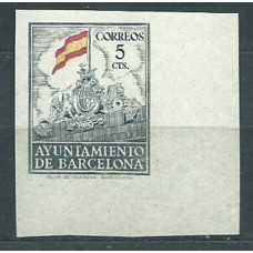 Barcelona Correo 1941 Edifil SH30s ** Mnh Sello procedente de Hojita