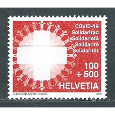 Suiza Correo 2020 Yvert 2574 ** Mnh Covid-19