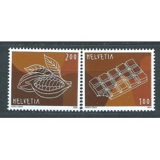 Suiza Correo 2020 Yvert 2596/97 ** Mnh Chocolate