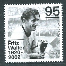 Alemania Federal Correo 2020 Yvert 3347 ** Mnh Fritz Walter