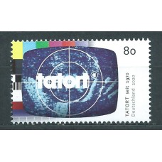Alemania Federal Correo 2020 Yvert 3349 ** Mnh Leyendas de la Tele Tatort