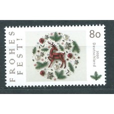 Alemania Federal Correo 2020 Yvert 3350 ** Mnh Navidad